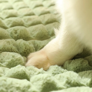 Tapis d'hiver chaud personnalisé pour chiens, <span class=keywords><strong>canapé</strong></span> de luxe pour petits et moyens chiens, lit à carreaux pour chats et chiens, peluches de sommeil amovibles et lavables pour animaux de compagnie - Product Image 4