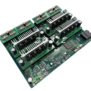 100% New 5113/4720 Print Head AOTO 4H V5 V6 Carriage Board With Capacitor For Taimes/JHF/Sky-color Inkjet Printer Spare Parts