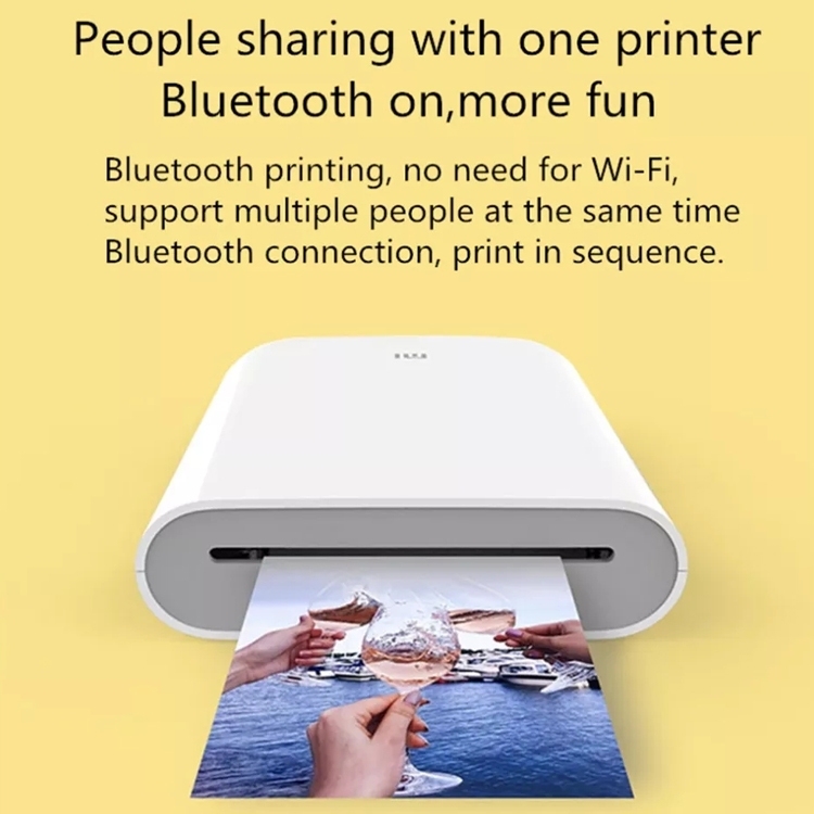 Xiaomi Mi Portable Photo Printer - Instant 313x400dpi Printing