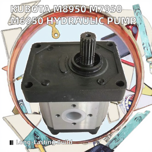 משאבת הילוכים הידראולית קובוטה M8950 M7950 M6950 3586182203 מתאימה לטרקטור 35861-82203 1 כוח סוס 100 בר אחריות לשנה - Product Image 2