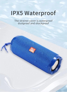 ลำโพงกันน้ำ <span class=keywords><strong>TG191</strong></span> IPX4 ระบบเสียง TWS BT 5.0 ไร้สาย กำลังขับ 10 วัตต์ ลำโพงคู่อเนกประสงค์ พกพาสะดวก พร้อมสายคล้องคอ - Product Image 5
