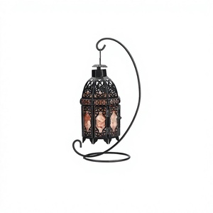 Lámpara Decorativa LED con Forma de Linterna, Luz Nocturna Navideña, Brillo Cálido, Decoración Festiva para Interiores y Exteriores - Product Image 5