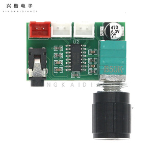 Xingkai Dianzi PAM8403 Audio <b>Amplifier</b> Module 2x3W Dual Channel Digital Amp AUX Input For DIY Audio Projects - Product Image 1