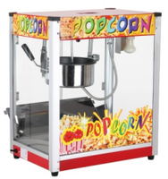 Machine à Popcorn Commerciale de Comptoir Électrique à Air Chaud avec Cuve en Acier Inoxydable pour Cinéma, Fête Foraine et Snack-bar