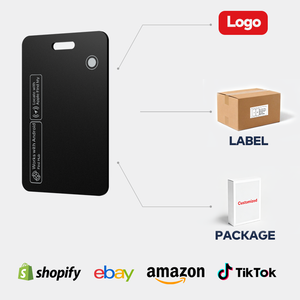 Penawaran Spesial Pelacak Dompet Pintar Tipis Seukuran Kartu Kredit, Dapat Diisi Ulang, Bluetooth, untuk Penggunaan Sehari-hari - Product Image 6