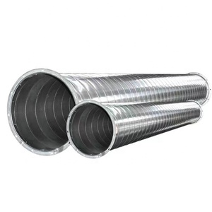 Condotto d'Aria a Spirale in Acciaio Zincato per Impianti di Ventilazione - Product Image 2