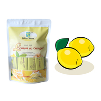 Winstown Thé au gingembre et au citron avec miel et riche en vitamine C 10g * 15 Sachets/sachet