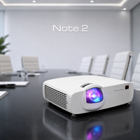 Projecteur professionnel BYINTEK Note 2 4500 ANSI Lumens 1080p WXGA pour grandes salles LW700ST Projecteur laser 3LCD pour bureau