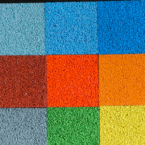 Dễ dàng cài đặt hạt cao su EPDM cho sân bóng đá ngoài trời sân chơi cảnh quan dày 8mm thân thiện với môi trường an toàn sàn cao su - Product Image 3