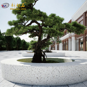 New Magic Stone UHPC Tree Pit <b>Bench</b> Outdoor Landscape Planting Pool Seat Municipal Park Furniture - Product Image 1