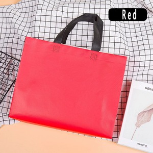 Sac de transport non tissé personnalisé de qualité supérieure, réutilisable, écologique, pour les courses, la promotion, en vente - Product Image 2