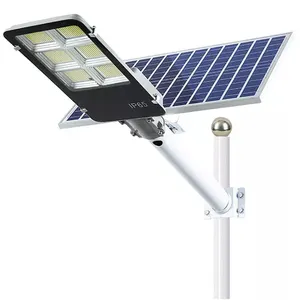 90W 120W Commercial All In One Integrated Solar Power Battery LED Solar Street Light All Die-cast Aluminum