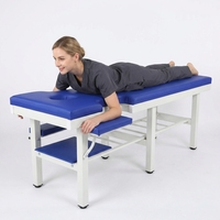 Table de massage multifonctionnelle pliable de qualité supérieure, nouvelle conception, portable, pour hôpitaux, chambres, style moderne, en métal