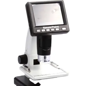 10-300X Desktop Stand Mikroskop Digital dengan Layar LCD