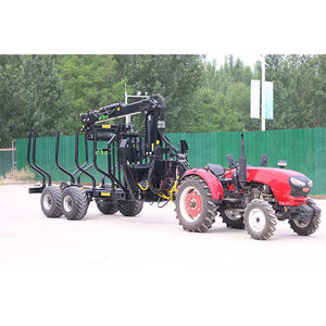 Grúa Eléctrica para Remolque de Madera SD <span class=keywords><strong>SUNCO</strong></span> de 550 kg con Brazo de 7800 mm para Tractor, Certificación CE, Manipulación de Troncos, Venta Mundial - Product Image 2