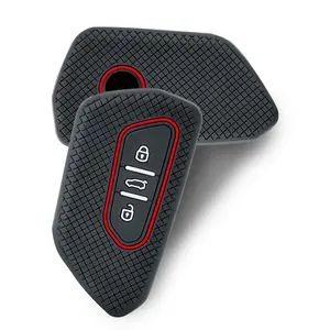 Cover per Chiave Auto FOB per VW Volkswagen/Golf 8 MK8 ID.3 ID.4/<span class=keywords><strong>Cupra</strong></span>/Skoda/Octavia A8/SEAT/Leon MK4 2020 2021/<span class=keywords><strong>Formentor</strong></span>/Tarraco - Product Image 5