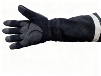 Nouveau produit en vente chaude, anti-morsure de serpent, anti-déchirure animale, résistant aux chocs en TPR, gants de protection mécanique en Kevlar de haute qualité