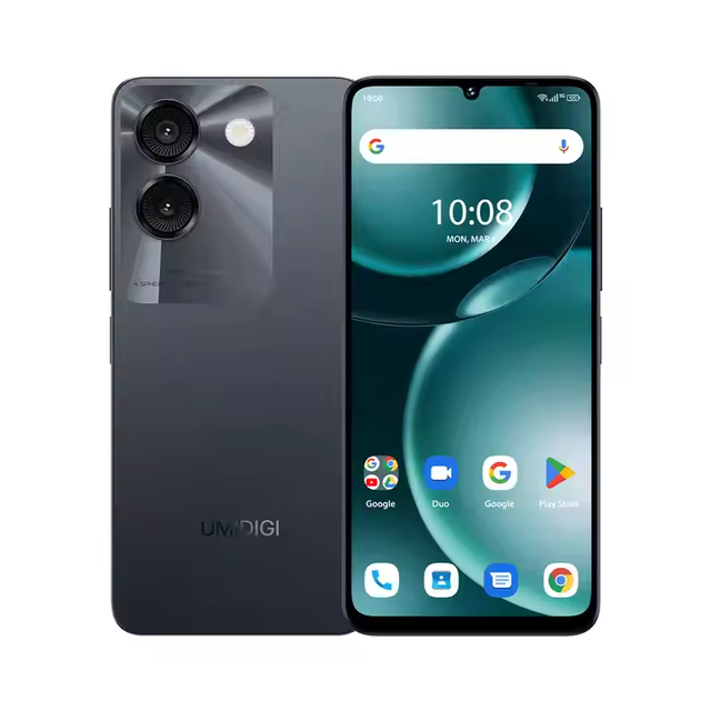 UMIDIGI G9A Smartphone HD 6.75 Inch Display AI Face Unlock Dual 4G 5000mAh Battery 8+13MP Camera Android 14 64GB Storage LTE