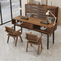 Table de manucure double poste avec aspirateur, station moderne et minimaliste, poste de travail léger pour une personne, spécialement conçu pour
