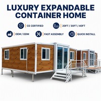 Maison conteneur extensible, norme australienne, unité d'habitation autonome, compatible solaire, 20ft 40ft, bâtiment préfabriqué, CE ISO9001, fabricant OEM Australie