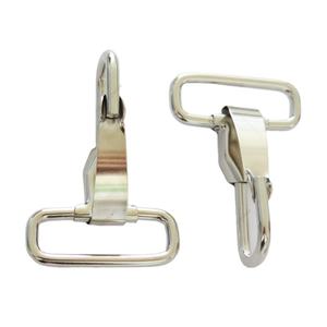 โรงงานอี้หวัง ขายส่ง ตะขอเกี่ยวแบบกด ขนาด 4.0x38 มม. ทำจากโลหะสีเงิน - Product Image 4