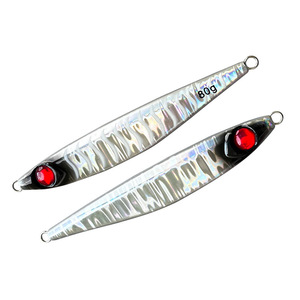 เหยื่อตกปลาทะเลแบบจิ๊ก เหยื่อเหล็กแผ่น สำหรับปลาแมคเคอเรลสเปน ตัวเบ็ดลวดเหล็กเรืองแสงในที่มืด ตกปลาแบบสั่นเร็ว ตกปลาจากเรือ - Product Image 5