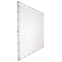 Diffuseur papillon portable, cadre réflecteur, panneau modificateur de lumière, kit de pare-soleil pliable, 8'*8' / 2.4*2.4m