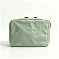 Trousse de Toilette Carrée Durable pour Femme, Imperméable et Portable, Organisateur de Maquillage et Soins de la Peau