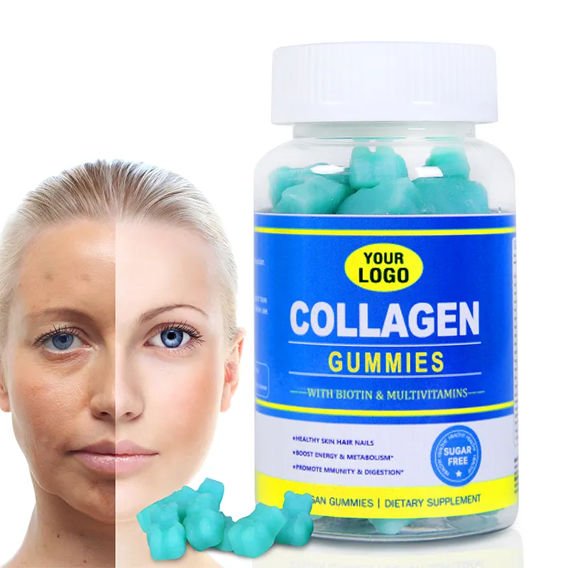 Oem collagen chống lão hóa L Gummies Gummy cho da làm trắng