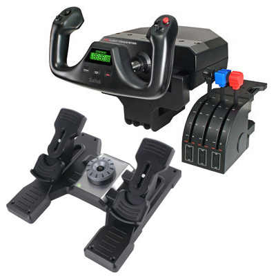 Logitech Flight Yoke System Logitech G Saitek PRO Flight Simulator 