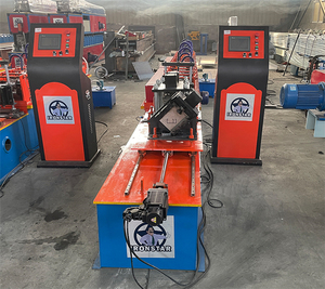 Máy Đo Ánh Sáng Máy Định Hình Và Đinh Tán Kim Loại Khung Thép Máy Tạo Hình Cuộn Xà Gồ C Máy Làm <span class=keywords><strong>Keel</strong></span> CuộN Kênh C Cũ - Product Image 4