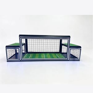 Máquina de Fútbol de Mesa para Dos Jugadores, Operada con Monedas, Metálica, para Interiores/Exteriores, con Efectos de Iluminación y Bola Incluida - Product Image 5