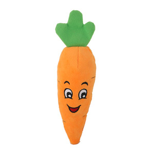 D KING fabricant peluche mignon fruits légumes haricot en forme de peluche jouets pour animaux de compagnie chien jouets grinçants - Product Image 2