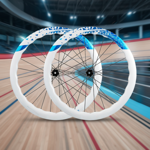 Magicbros MG-R500, <span class=keywords><strong>Llanta</strong></span> de Bicicleta de Piñón Fijo de Alta Calidad, 32H, Logotipo Reflectante, Una Velocidad, Profundidad de <span class=keywords><strong>Llanta</strong></span> de 40 mm, Clincher, Aleación de Aluminio - Product Image 2