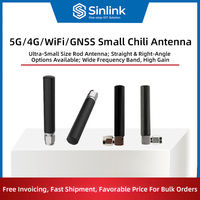 Antenne WIFI compacte Tri-bande Little Pepper, connecteur SMA mâle coudé, pour modules sans fil, routeurs et périphériques passerelles IoT