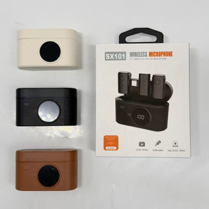 AI noise reduction SX101 capacitive lavalier wireless microphone Type-C connector, suitable for iPhone Android Vlogging - Product Image 6