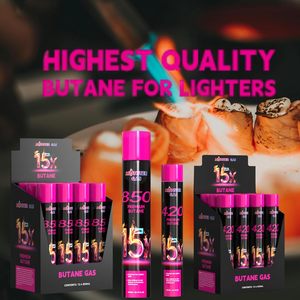 Monstergas 420Ml 15X recharge de carburant pour briquet au butane ultra pur - Product Image 3