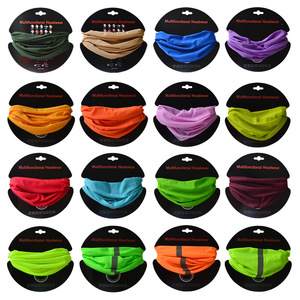 Bufanda facial de tubo de varios colores sólidos <span class=keywords><strong>Bandana</strong></span> deportiva Entrega rápida para ciclismo Accesorio de máscara facial al por mayor - Product Image 6