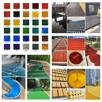 Pigments en poudre d'oxyde de fer Fe2O3 de haute qualité, diverses couleurs, revêtement, peinture pour béton, résistance supérieure aux intempéries, rétention de la couleur