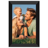 Cadre photo numérique de 10 pouces IPS, écran complet, calendrier, lecteur vidéo, télécommande de type C pour les familles, moniteurs portables