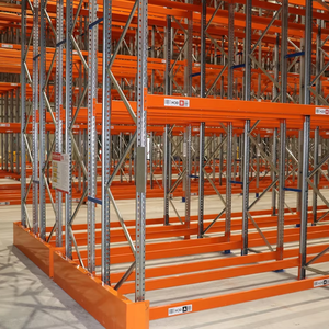 Stockage en entrepôt Étagère en métal Supports empilables et étagères Système de rayonnage à palettes Rayonnage en acier Système de rayonnage Vna Rack pour allée étroite - Product Image 4
