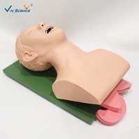 Modèle d'entraînement électronique à l'intubation endotrachéale humaine avec alarme, simulateur intelligent pour l'enseignement en urgence CE/ISO/ROHS/CNAS