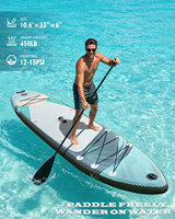 Planche de paddle gonflable SUP à prix de gros, planche de paddle surf SUP