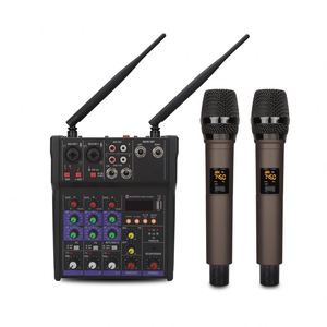 เครื่องขยายเสียงวูฟเฟอร์สายลำโพงเครื่องผสมเสียงระดับมืออาชีพสำหรับระบบคาราโอเกะอินเตอร์เฟสของกวางโจว - Product Image 1