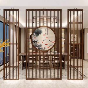 Nouvelle cloison de séparation en acier à grain de bois de style chinois, résistante au feu, à la saleté et à l'usure, à montage au sol pour bureau - Product Image 4