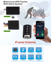 Rastreador GPS NTO NTG02M con Corte Remoto de Combustible, Arranque/Parada del Motor, Activación por Vibración a través de App, Sistema de Alarma Impermeable para Moto y PC