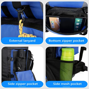 <strong>Large</strong> Capacity 90L Backpack Men Women Portable Nylon Polyester Material Hiking Camping Leisure Sports Travel Outdoor <strong>Rucksack</strong> - Product Image 5