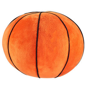 Peluche de football de <span class=keywords><strong>club</strong></span> sportif tendance, coussin de siège en forme de ballon de football, logo personnalisé, peluche de rugby mignonne - Product Image 6