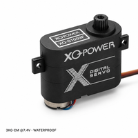 Nouveauté 2026 XQ-POWER XQ-S1009F Micro Servo Numérique 3KG 0.07s Rapide Engrenage en Aluminium Étanche Sans Noyau 9g Mini RC 7.4V
