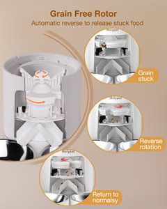 Melhor Hot Pet Smart Alimentador Food Dispenser <span class=keywords><strong>Dog</strong></span> Automático Mais Novo Plástico Portátil com Fonte De Energia De Carregamento - Product Image 3